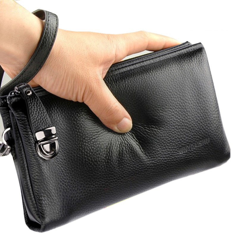 Luxury Bags England - 2025 Hand Bag Men Real Cowhide