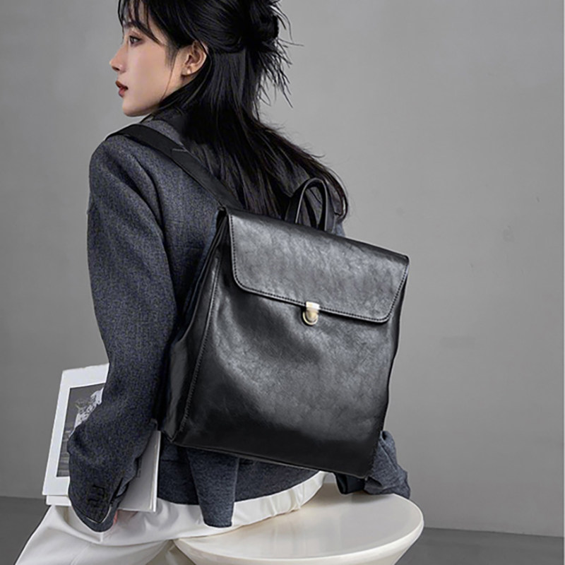 Luxury Bags Women Brands - Luxury Brand Genuine Leather Backpack For