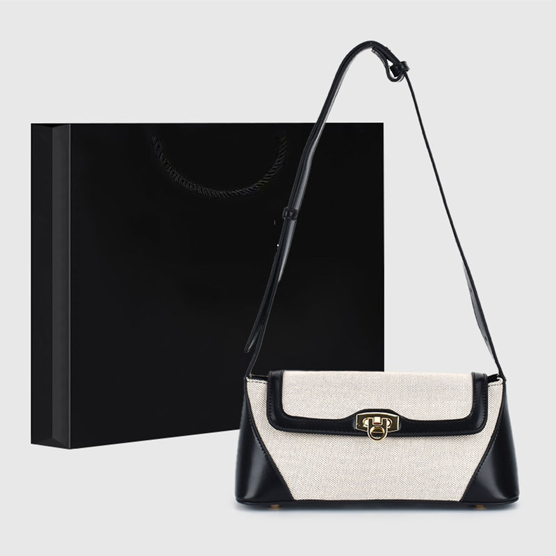Luxury Bags England - Nichedesign Color Block French Bread Underarm