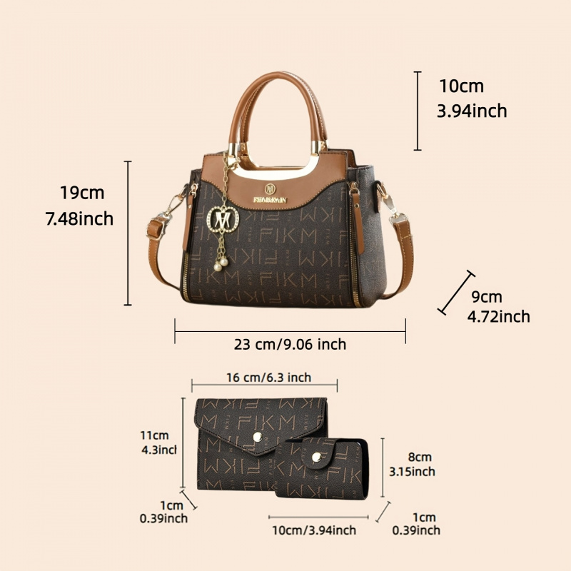 3-piece set of light luxury hi - Luxury Bags & Leather Repair Of Atlanta Reviews recension och pris