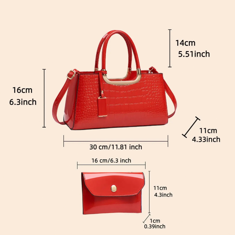 Women's Handbag Set, Light Lux - Luxury Bags & Leather Repair Of Atlanta Reviews recension och pris