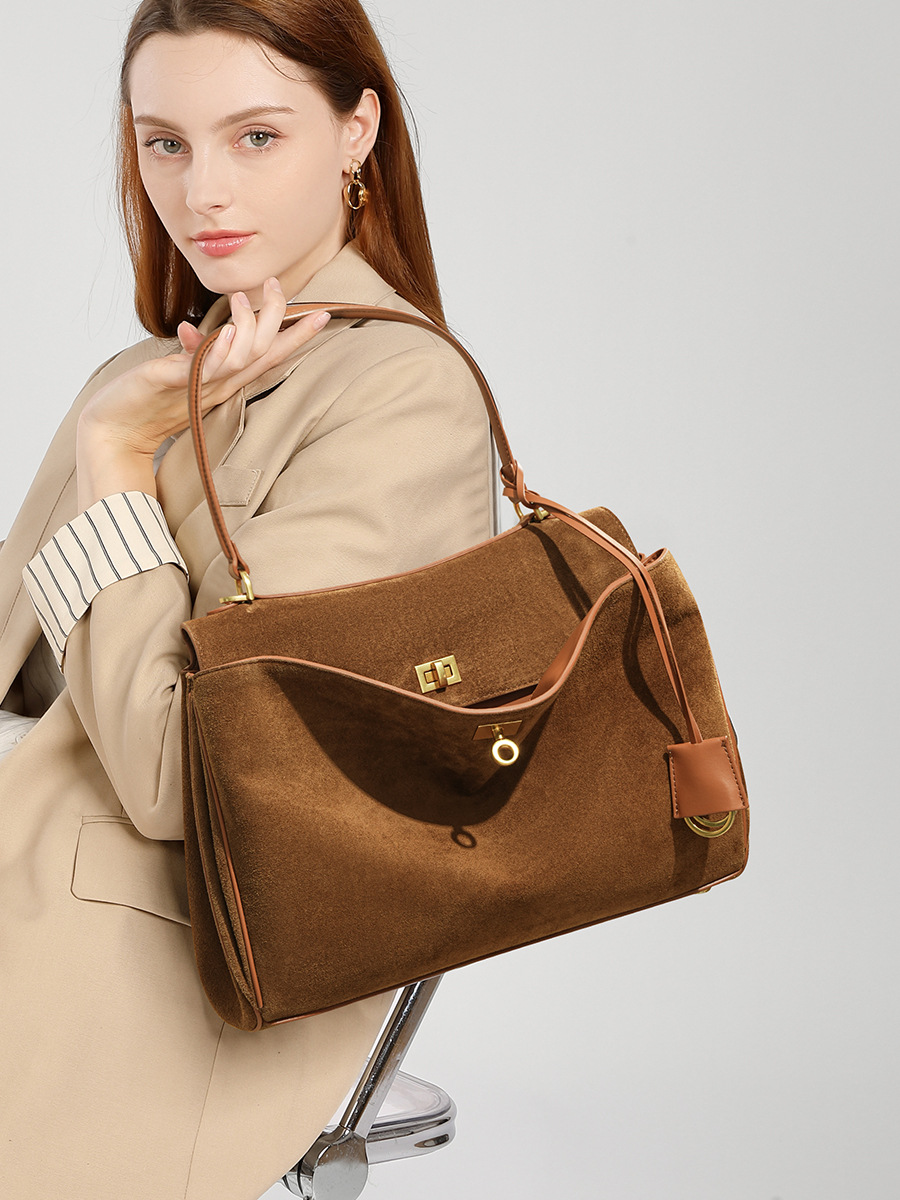 Autumn Winter Women's Suede ge - Luxury Bags Tote recension och pris