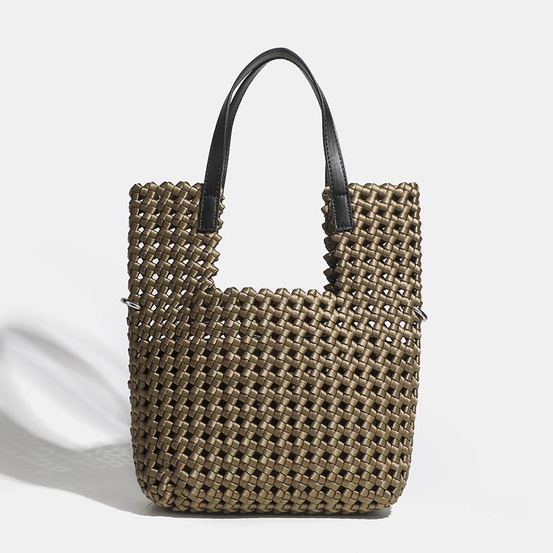 Luxury Neoprene Woven Tote Han - Luxury Bags Medium Size recension och pris