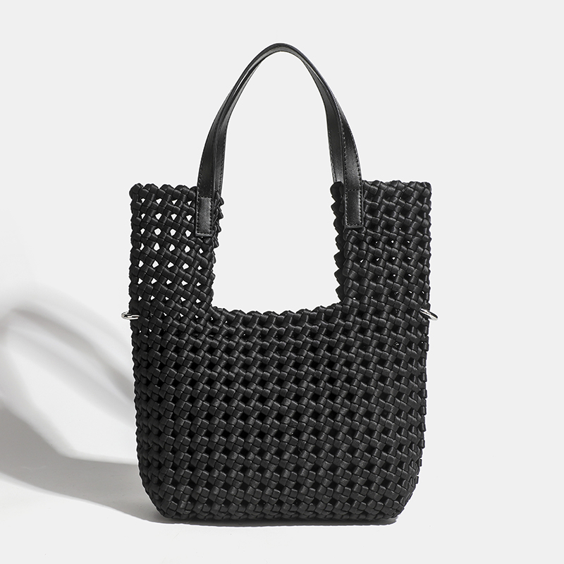 Luxury Neoprene Woven Tote Han - Luxury Bags Medium Size recension och pris