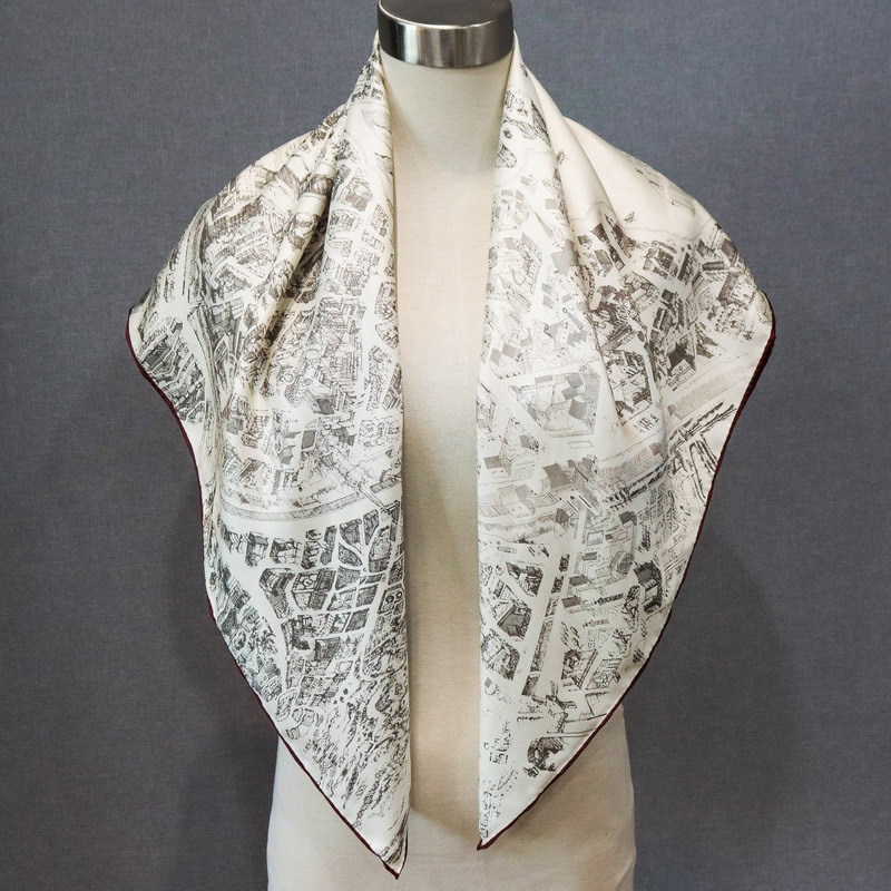 18MM Silk Scarf Women Double s - Luxury Bags Design recension och pris