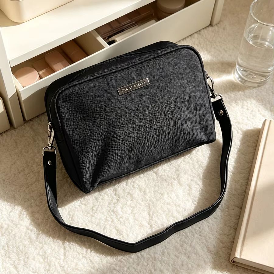 Gucci Matte Crosshatch Fabric  - Luxury Bags Gucci recension och pris