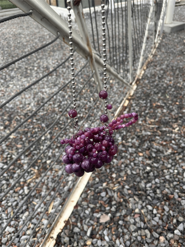 Girls Mini Purple Beaded  Clut - Luxury Bag Collection recension och pris