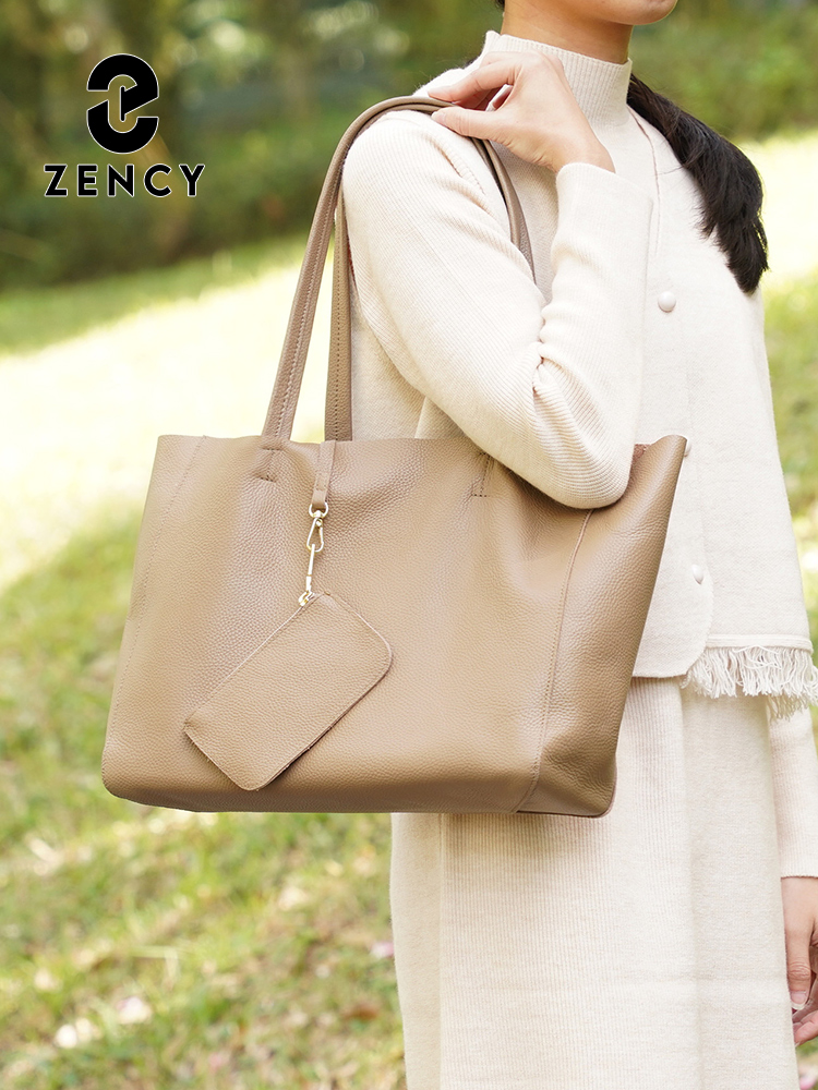 Zency Genuine Leather Large To - Luxury Bag Collection recension och pris