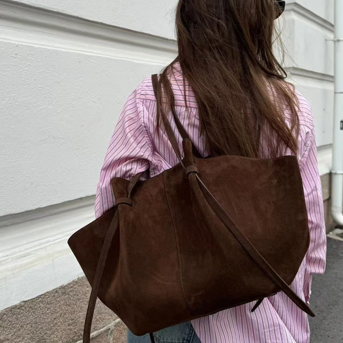 Faux Suede Tote Bags For Women - Luxury Bags Tote recension och pris