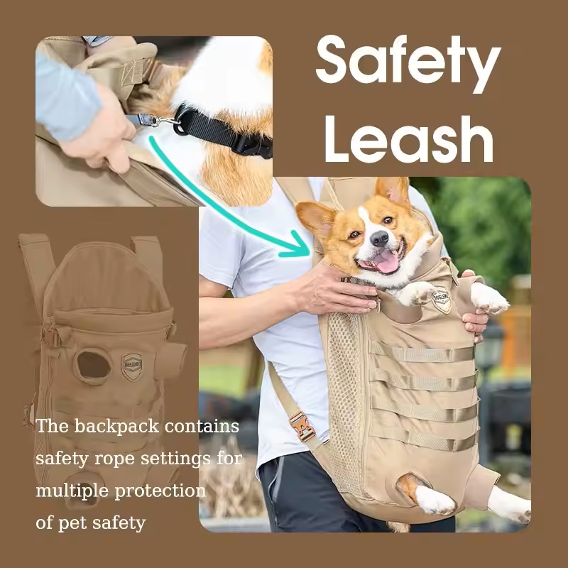 Portable Front Dog Backpack De - Luxury Bags Medium Size recension och pris