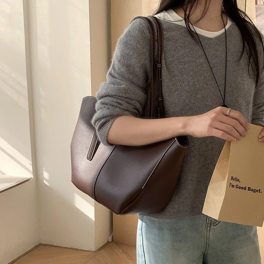 Vintage Women Handbag Large Ca - Luxury Bag Collection recension och pris