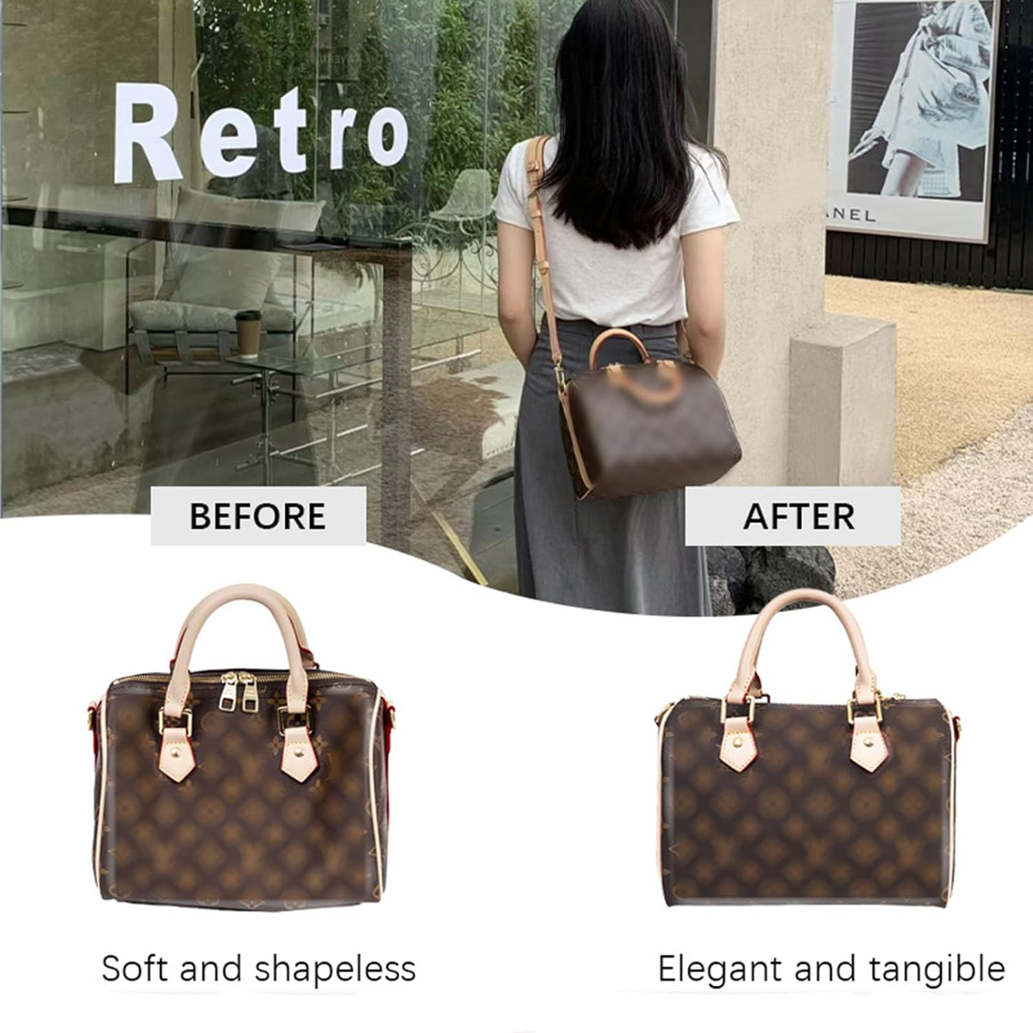 Detachable Felt Purse Insert O - Luxury Bags & Leather Repair Of Atlanta Reviews recension och pris