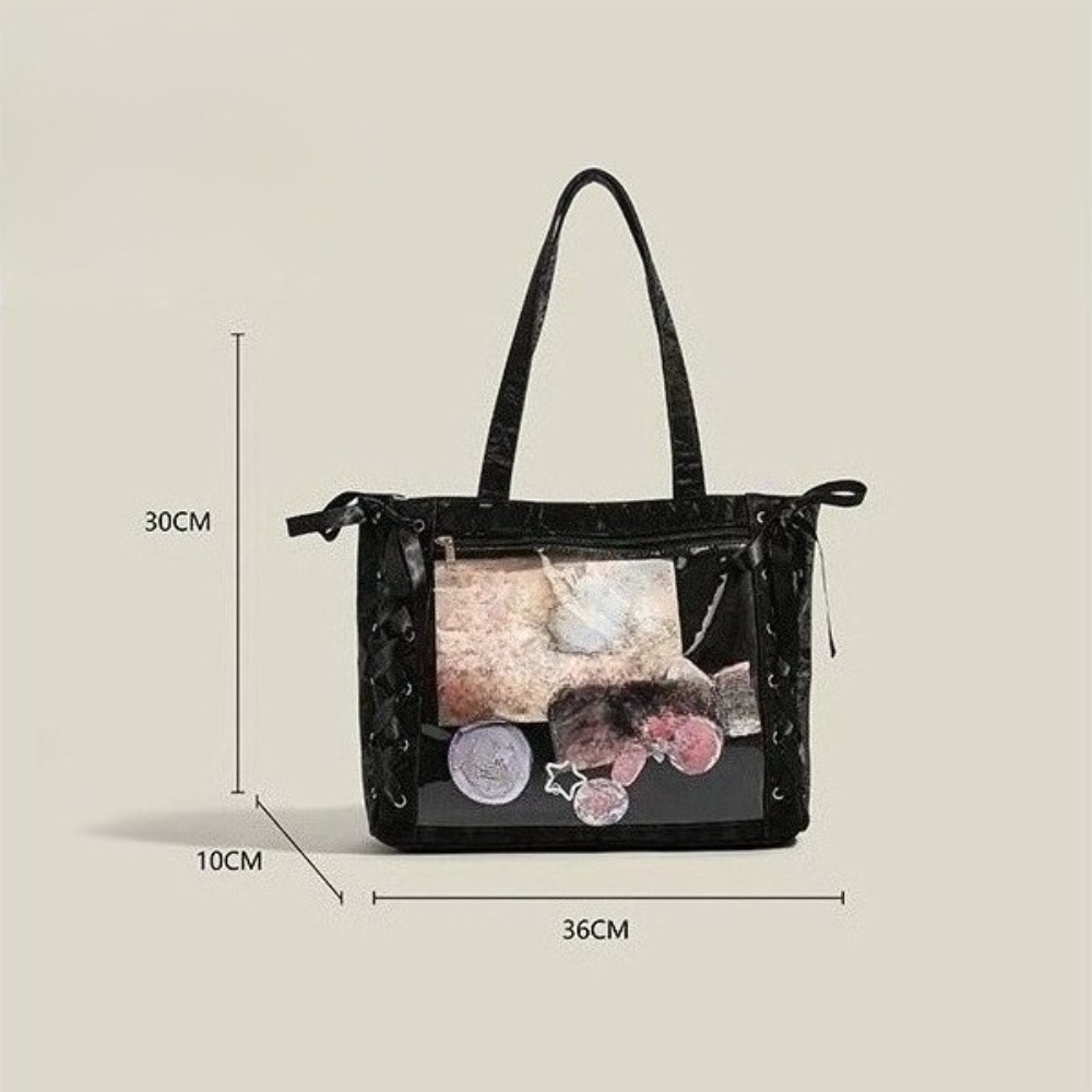 Versatile Fashion Ribbon Itaba - Luxury Bags Tote recension och pris
