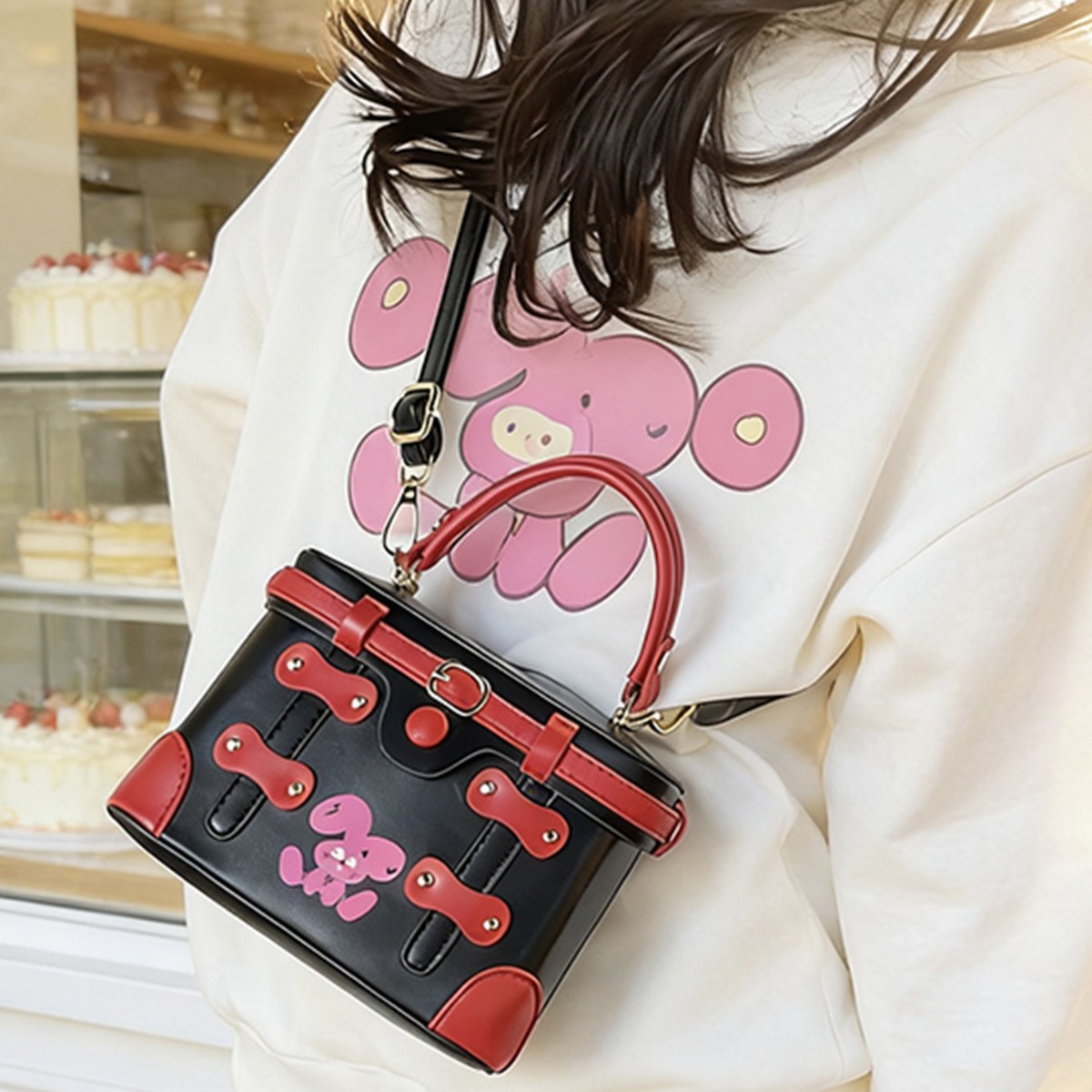 New Luxury Designer Rivet PU L - Luxury Bags In Japan recension och pris