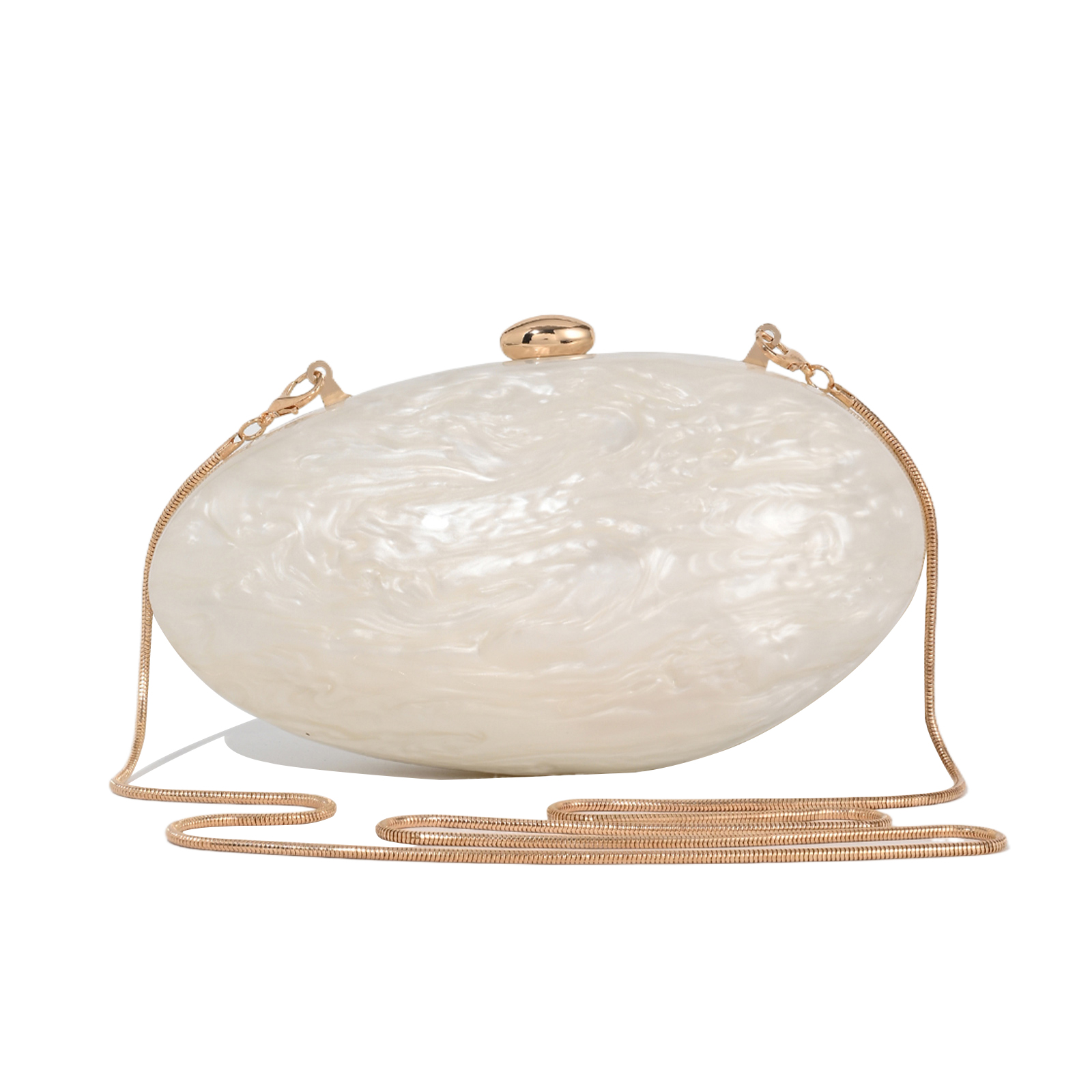 Fashion Acrylic Shell Clutch E - Luxury Bags Medium Size recension och pris